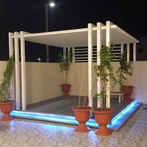 برجولات — نموذج 4 — نموذج برجولة — من أعمال ركن المقصورة في جدة.