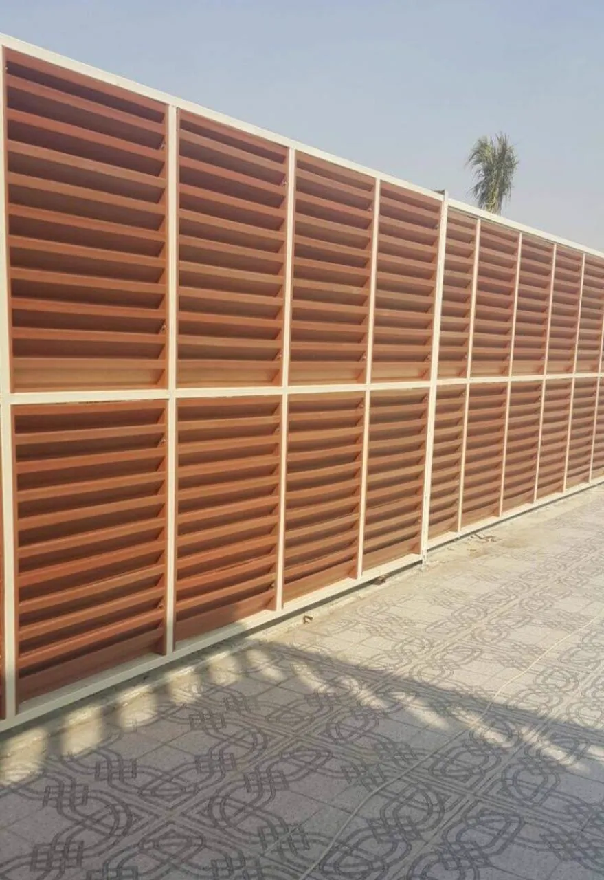 سواتر — نموذج 5 — نموذج ساتر — من أعمال ركن المقصورة في جدة.